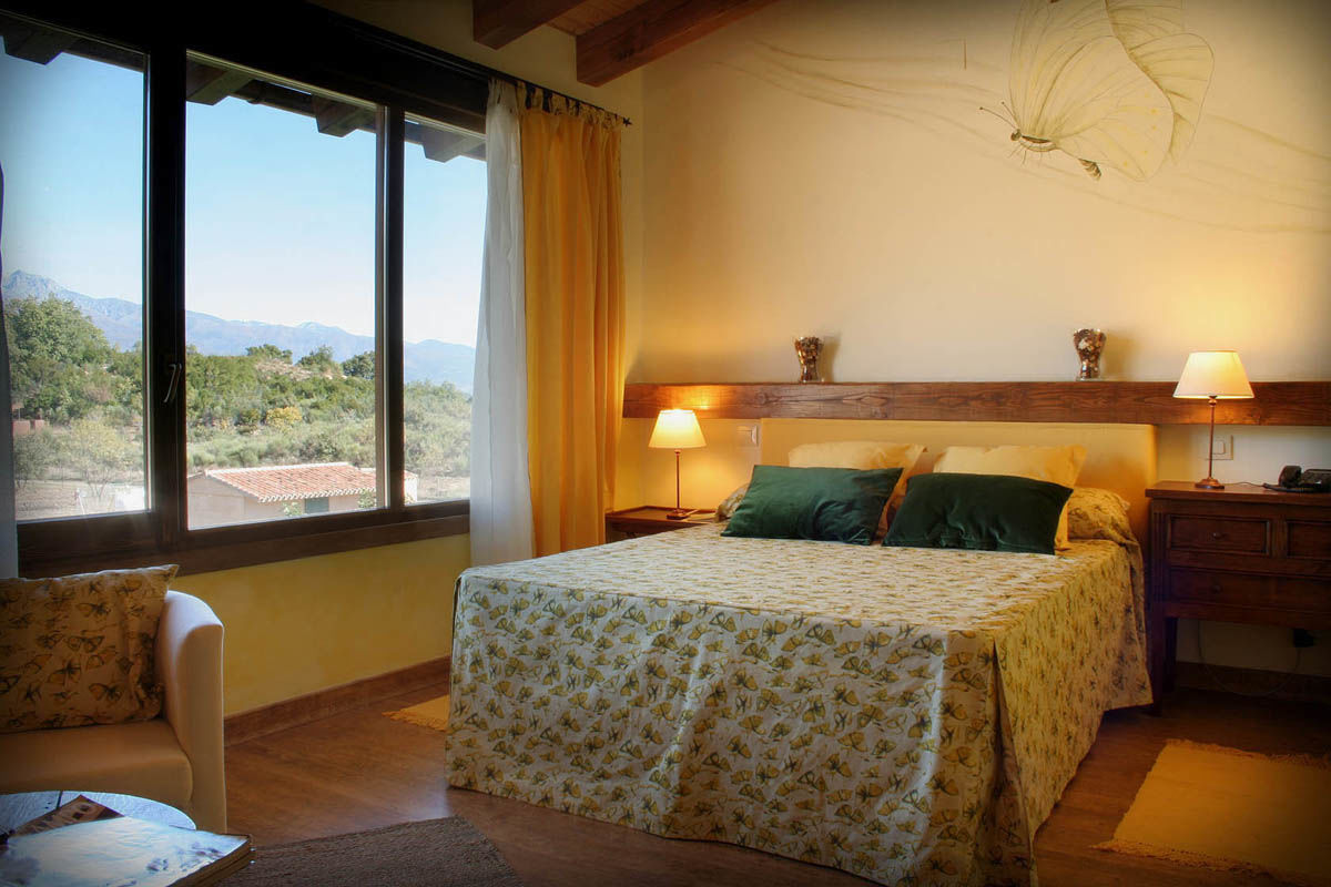 Hotel Llano Tineo Villanueva De La Vera Esterno foto
